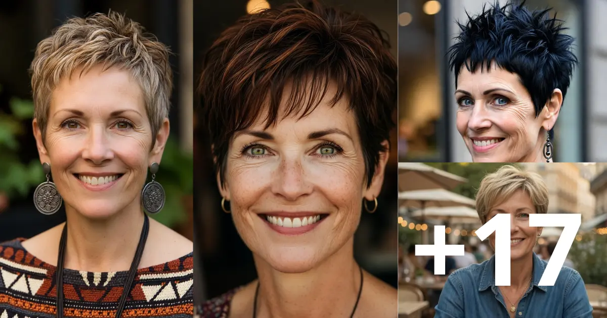 17 Pixie Shag Haircuts Women Over 50 You'll Love