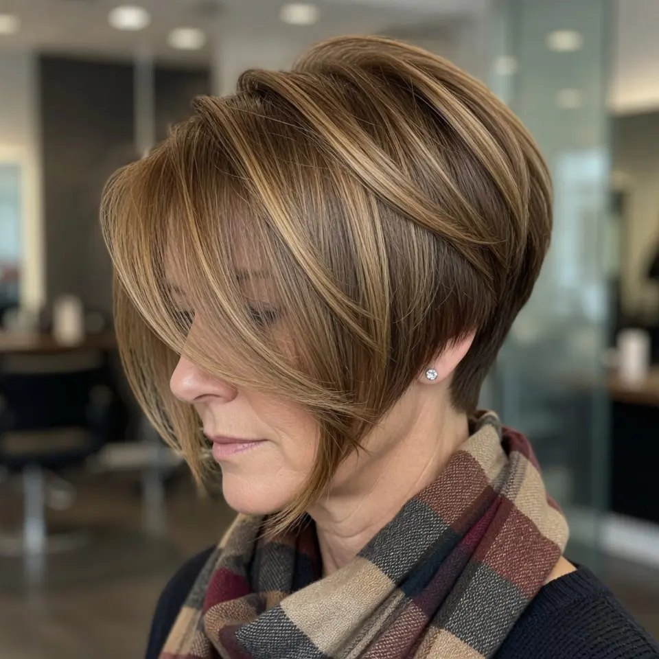 #18 Angled Pixie Bob for Women Over 60