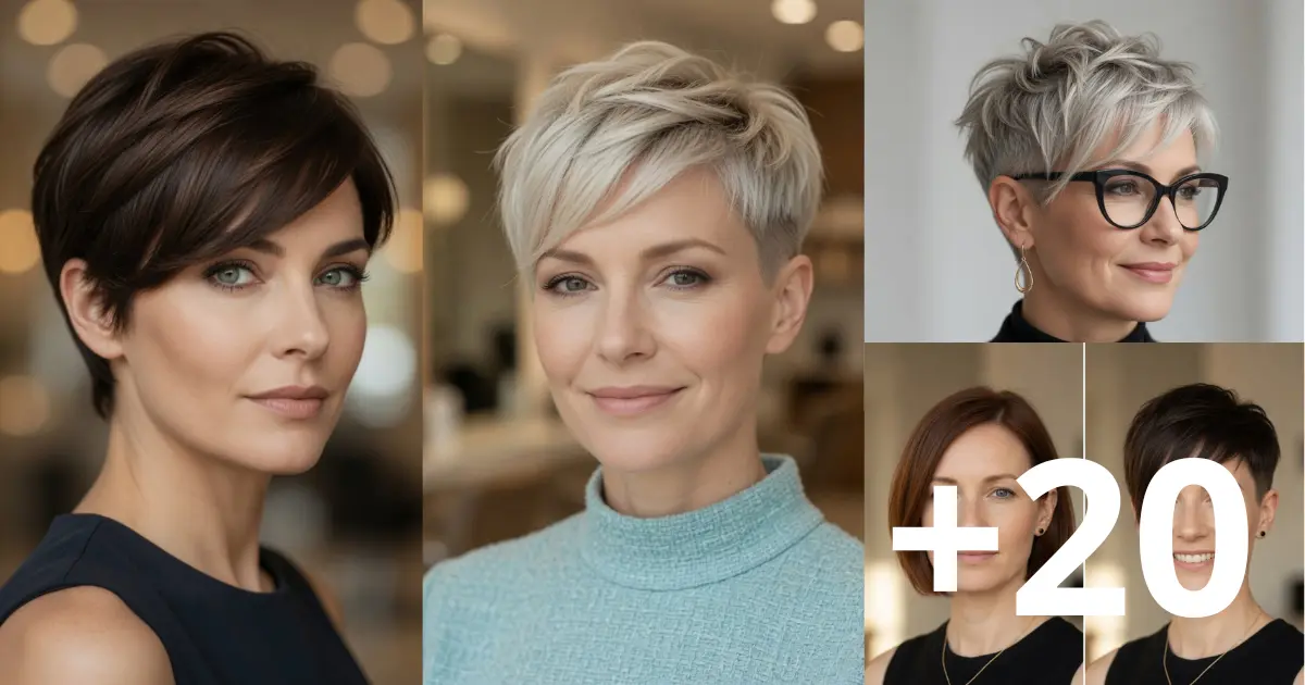 20 Pixie Cuts for Women Over 40 You'll Want to Try