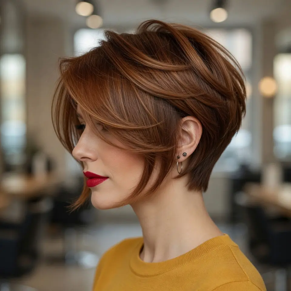 #20 Stacked Pixie Bobbed Hair