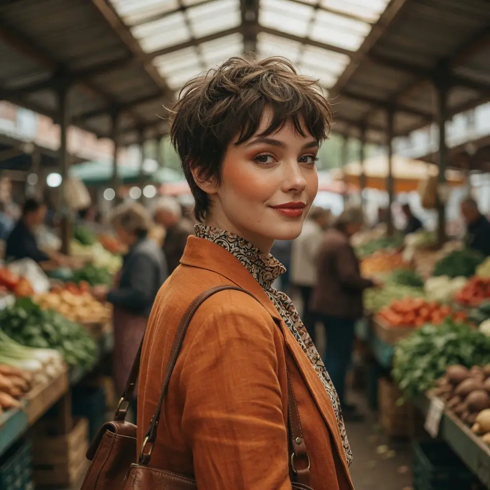 #21 Choppy Pixie Bob Hairstyles with Movement