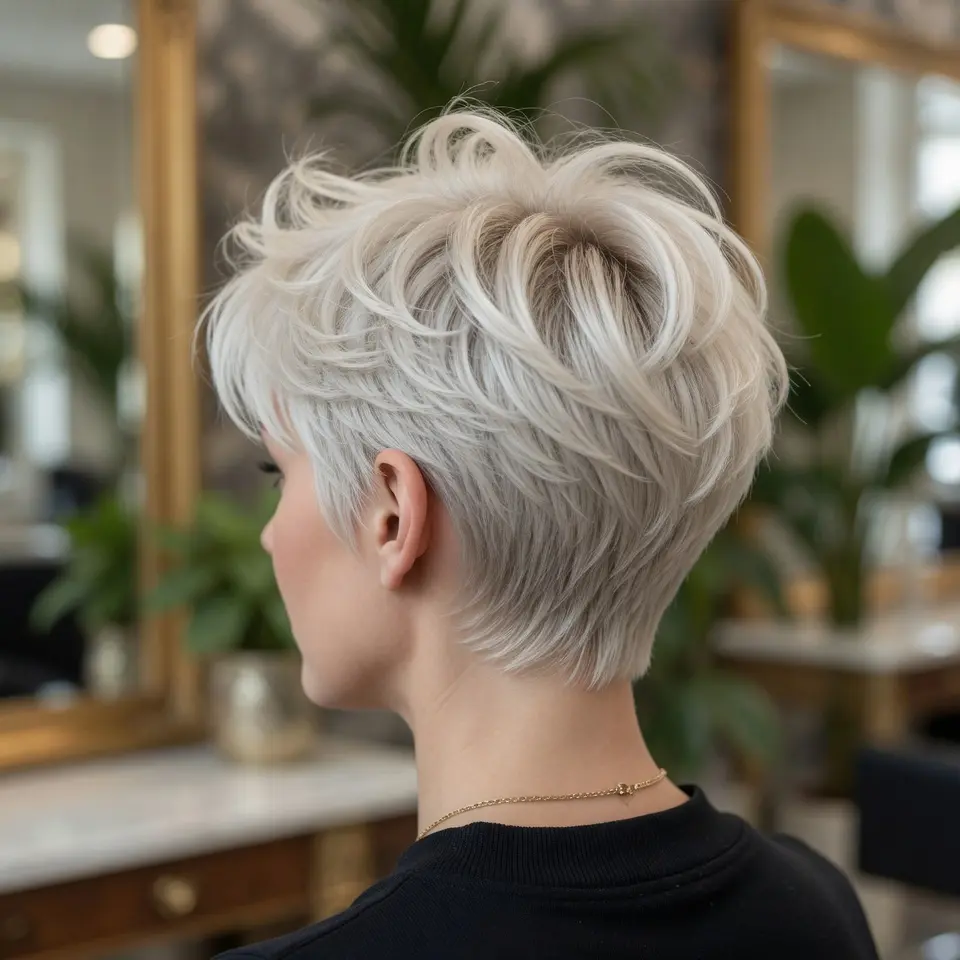 #23 Very Short Stacked Pixie Bob