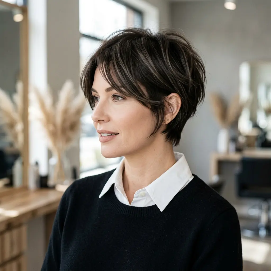 #4 Extra Long Low-Maintenance Pixie Cut
