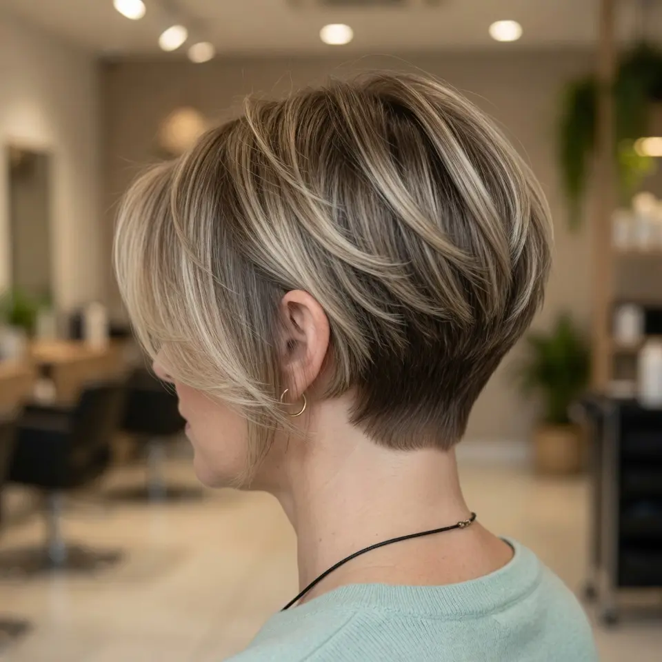 #5 The Perfect Undercut Pixie Bob