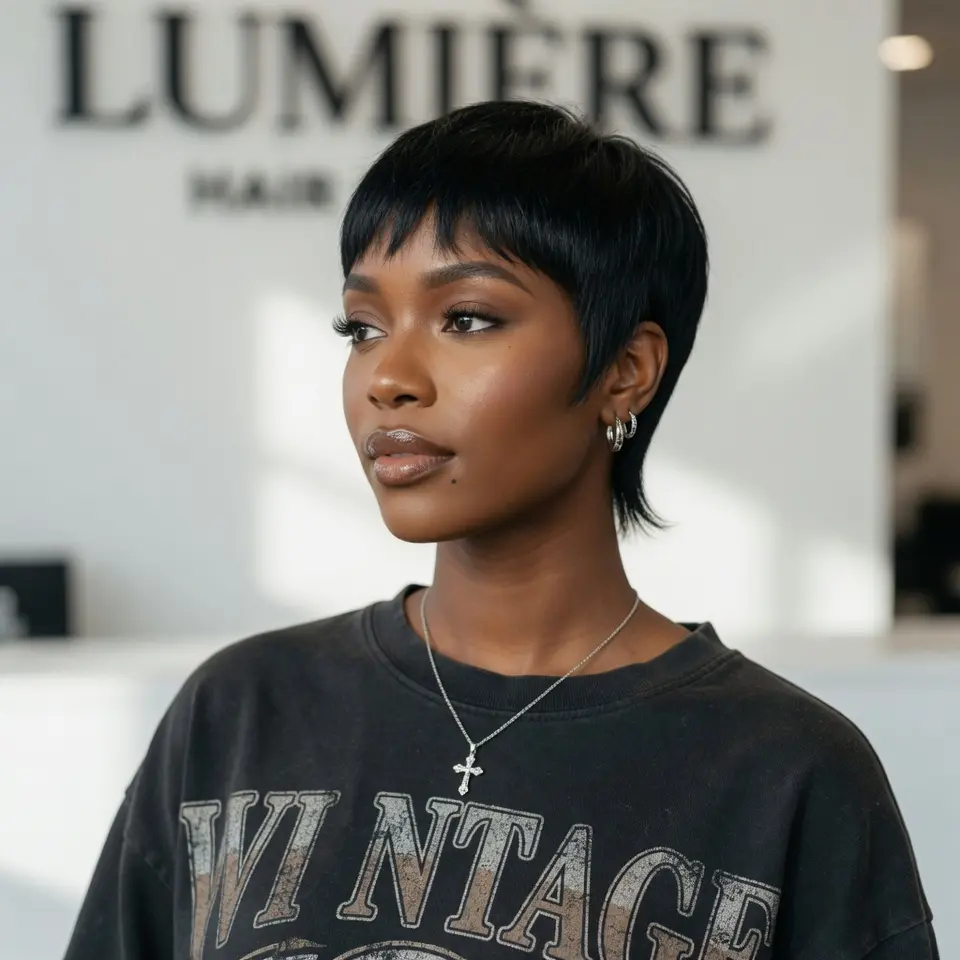 #6 Sleek Cropped Pixie with Feathered Nape Flick