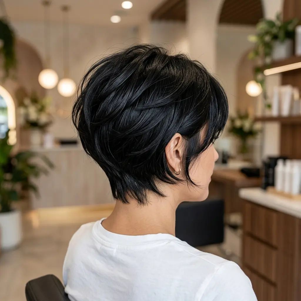#9 Layered Lixie for Very Dark Hair